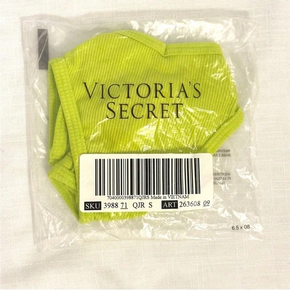 Victoria’s Secret PINK Cotton Ribbed Thong Bundle (2 Pack) — NWT - Picture 4 of 6